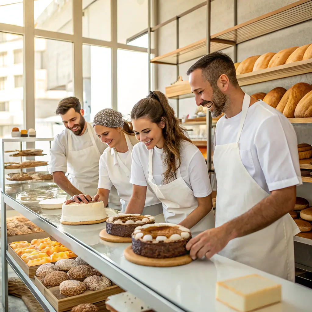 Our dedicated bakery team